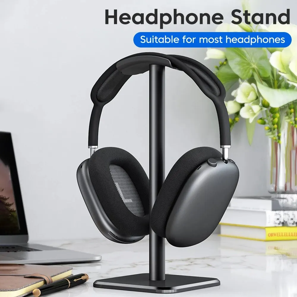 Universal Headphone Stand Aluminuim Alloy Headset Holder for Gaming Earphone Desktop Headphones Support Holder