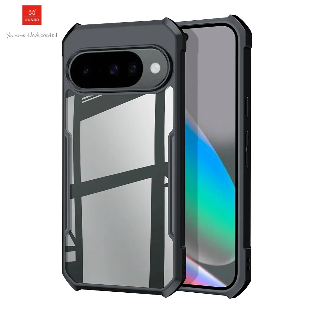 

Xundd для Google Pixel 10 для Pixel 10 Pro, прозрачный чехол для телефона, противоударный защитный чехол-бампер для Pixel 10 Pro XL