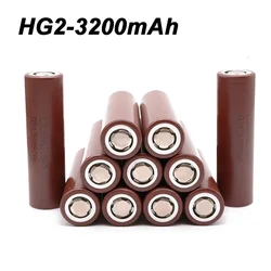 2023New100%Original HG2 18650Battery 3200mAh Battery 18650 HG2 3.6V Discharge 20A Dedicated for Power Rechargeable Battery