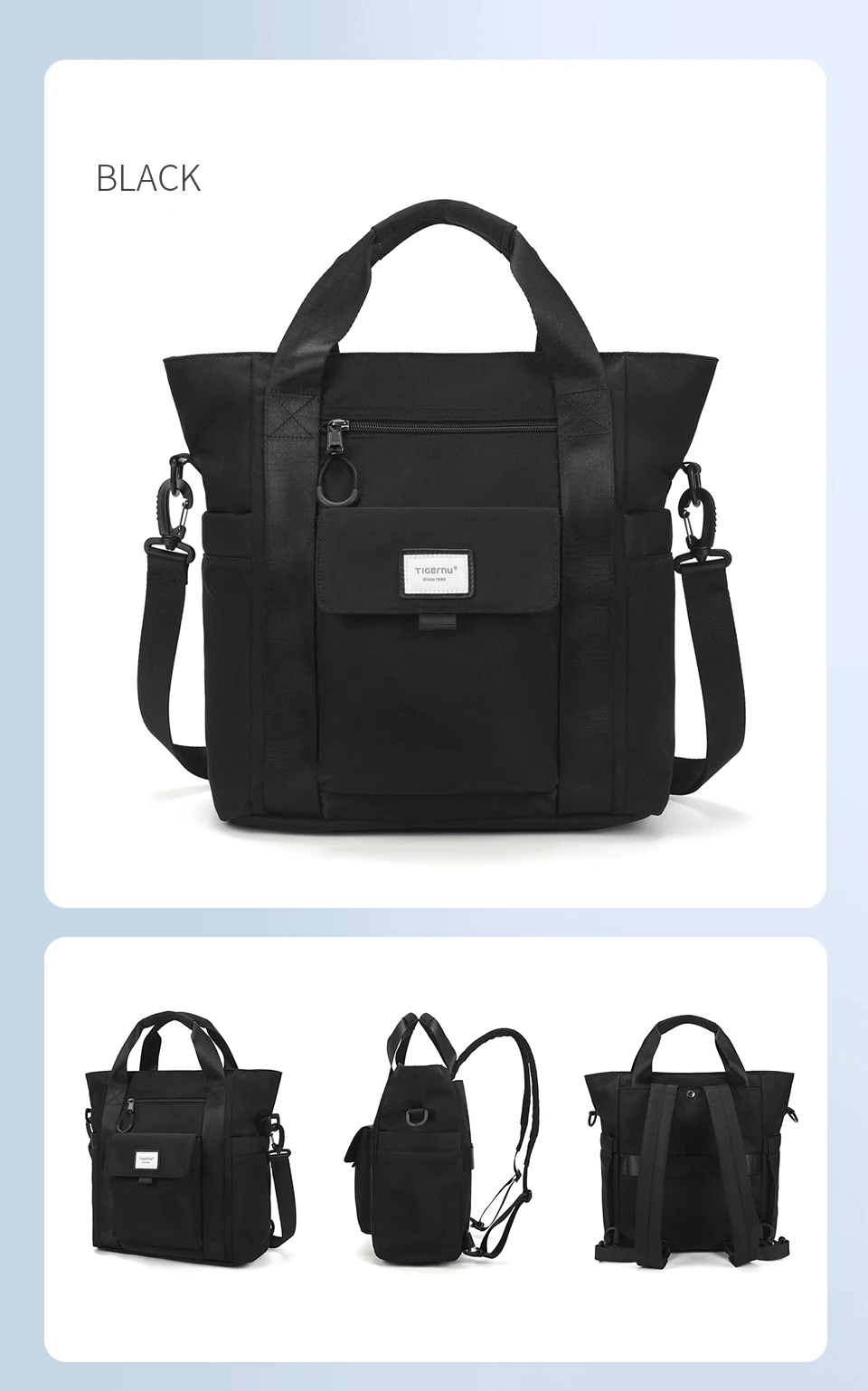 Tigernu Rucksack Taschen Für Frauen Mode Schulter Tasche Handtasche Für Mädchen Sling Taschen Weibliche Rucksack Für Reisen Für Schule Rucksack – Detail 14