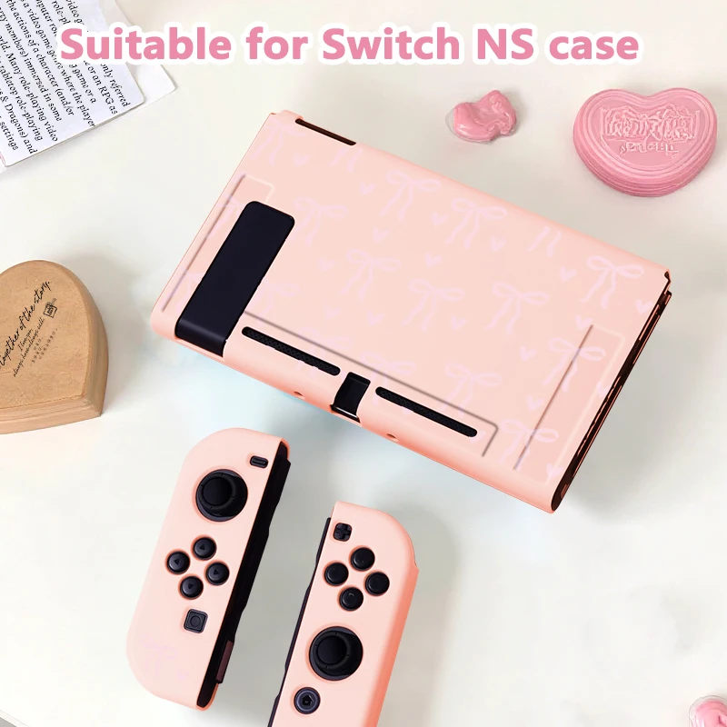 This protective case for Switch NS/OLED，durable TPU，shockproof and drop-proof soft shell，the best choice for Switch players