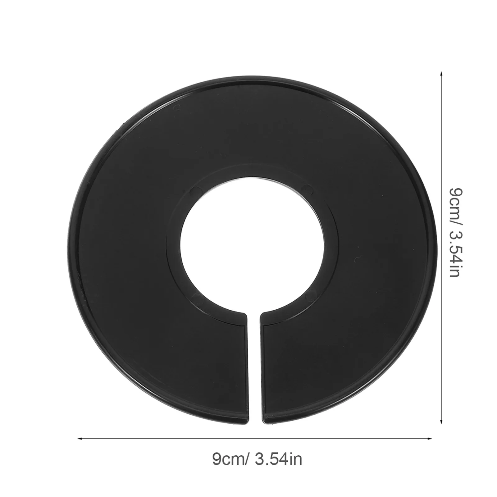 Closet Size Dividers 40 Pack Clothing Organizer Ring Hangers Labels for Garment Rack Rod Storage
