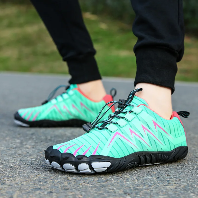 Elegant Red Water Shoes For Men & Women, Lightweight Quick-Dry Non-Slip Fishing Shoes_voghion.com