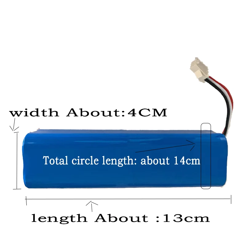 14.4V 5200Mah Li-Ionbatterij Oplaadbare Batterij Voor Lydsto R1 Robotstofzuigeraccessoires