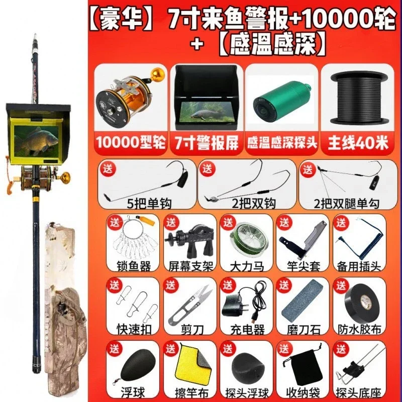 Visual anchor rod full set of temperature sensing
