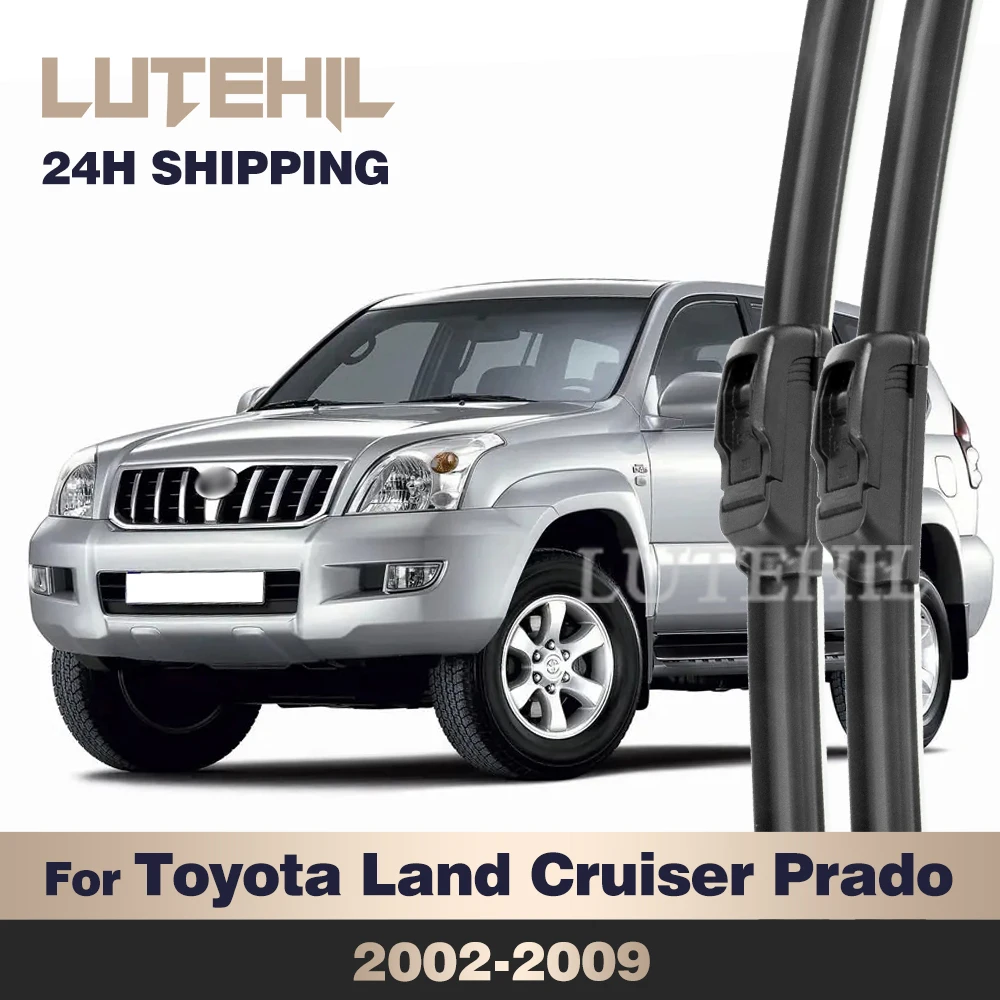 

For Toyota Land Cruiser Prado 120 2002-2009 2003 2004 2005 Wiper Front Wiper Blades Windshield Windscreen Window Brush 22"+21"