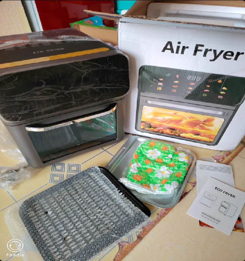 220V Amoi Air Fryer Upgraded Smart Large Capacity Oil Free Automatic No Flip Air Fryer DA