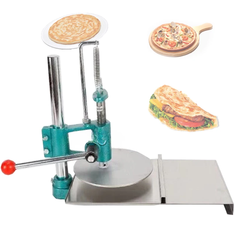 

Pizza Dough Press Machine Manual 20Cm Flattening Roller Sheeter Chapati ing Pastry er