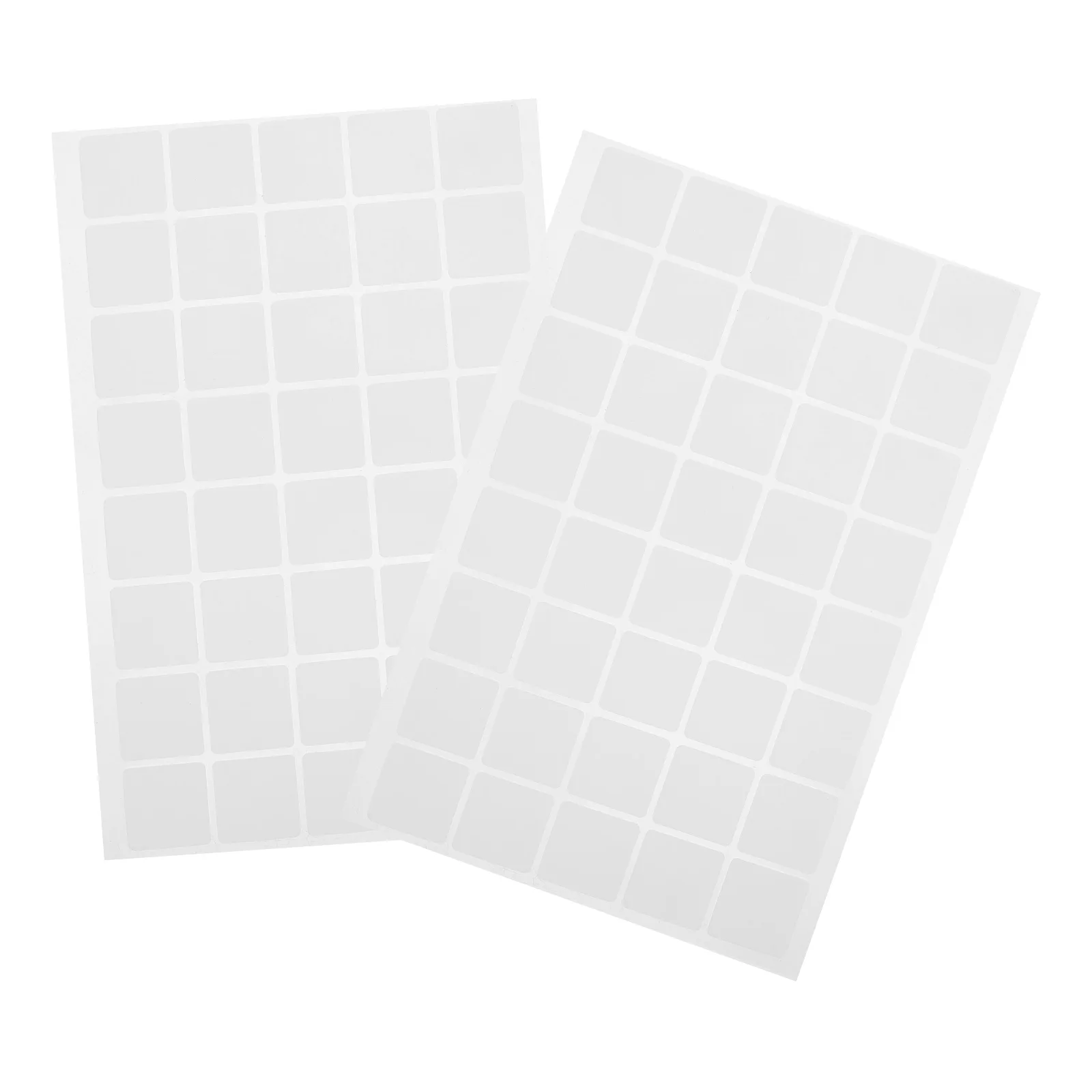 

80 Pcs Double Sided Mounting Tape 25x25x0.8mm Acrylic Adhesive Pads Removable Sticky Fixers Foam Board Photo Wall Stickers Clear
