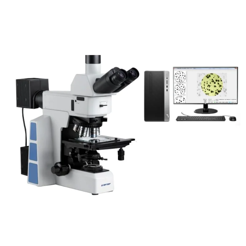 Computer Metallurgical Microscope Motorized research level Metallographic optics Microscope