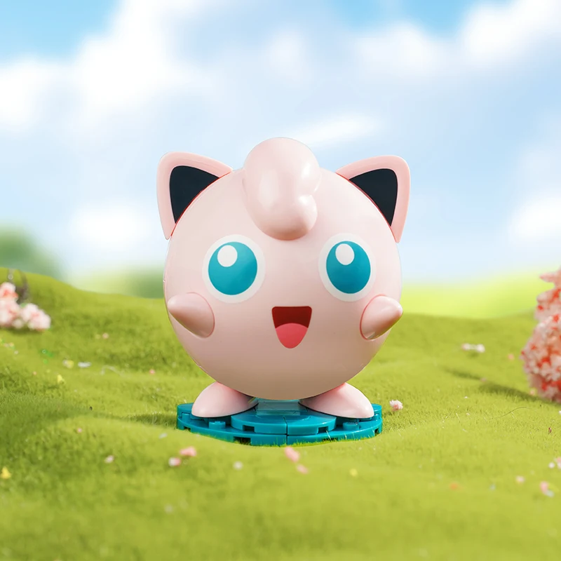 Keeppley Pok É Mon Series Building Blocks Kawaii Pikachu Togepi Gengar Snorlax Splicing Model Puzzle Toys Ornaments Gifts