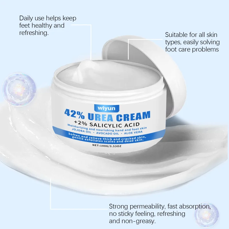 Crema per i piedi Ammorbidisce Idrata la pelle Allevia la secchezza Ripara le crepe Esfolia il tallone anti screpolato Crema per i piedi penetrata profondamente