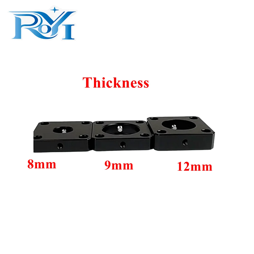 30mm Cage‑System Coaxial Mounting Plate, SM1 Threaded Bore for Ø6mm Cage Rod Optical Lab Lens Mirror Mount Plate