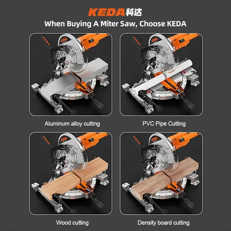 #Cutting Machine Sliding Compound Mitre Saw Single Bevel Mitre Saw Wood Based Panels Machinery Power Saws High  Aluminum DIY##
