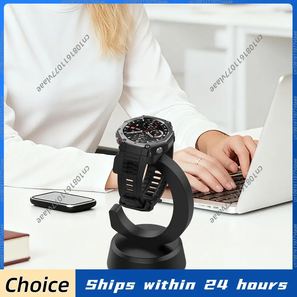 

1/2 шт. для Huami Amazfit T-REX3 Pro, магнитный зарядный кабель, противоскользящий, точный зарядный адаптер, аксессуары для подключения смарт-часов