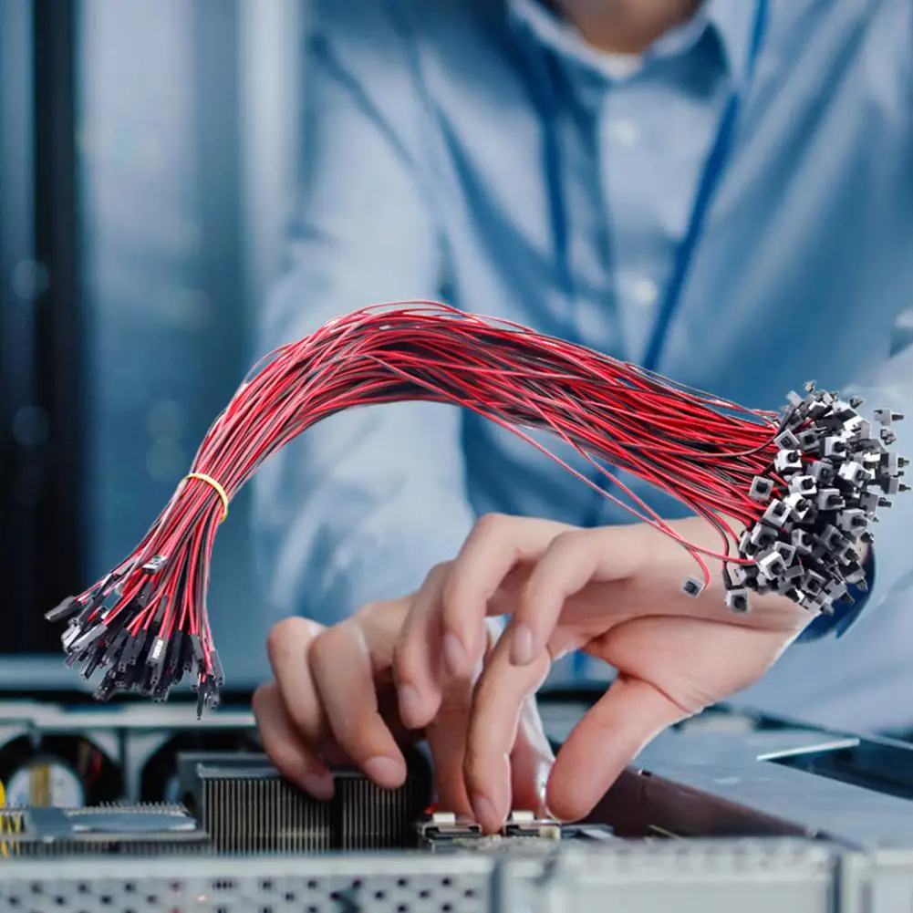 Универсальная кнопка включения/выключения питания для материнской платы, сменный кабель питания для настольного ПК