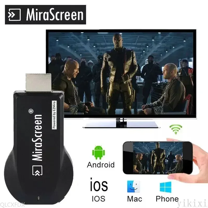 M2 Pro TV Stick 1080P pantalla WiFi inalámbrica TV DLNA Dongle receptor para Airplay HDMI compatible con Miracast AnyCast MiraScreen