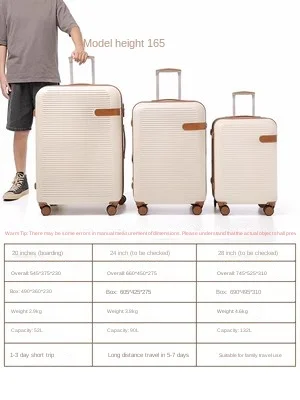 Travel Tale Perfect Large Capacity High Quality 20/26/30 Inch Size PC Rolling Luggage Spinner Brand Travel Suitcase