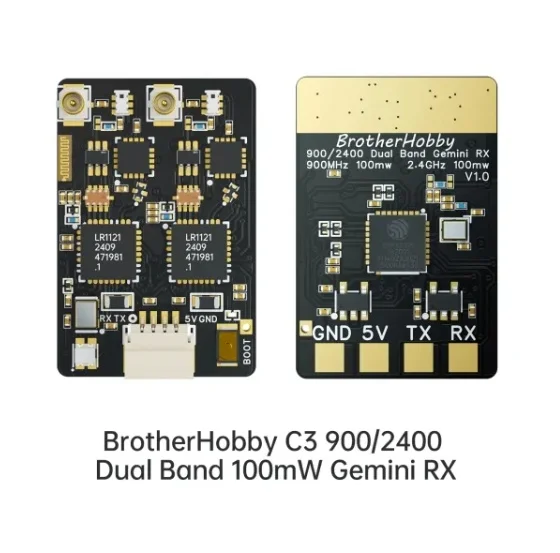 BrotherHobby C3 900/2400 Dual Band 100mW Gemini RX