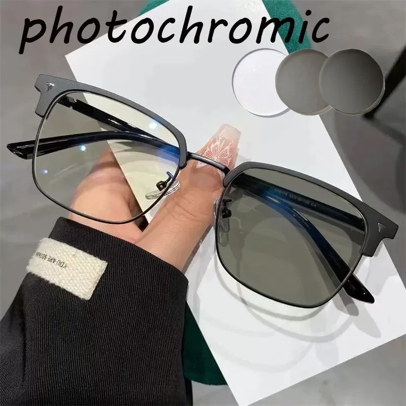 

Anti-Blue Ray Photochromic Eyeglasses Anti Radiation Computer Glasses Unisex Eyewear