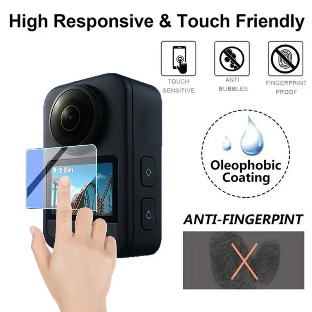 

Tempered Glass Screen Protector For DJI Osmo 360 – Ultra HD LCD Film, 9H Hardness, Scratch-Resistant, Easy To Install I8F3