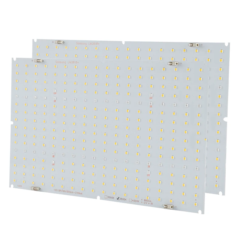 2x 120w QB288 lm281b+ Full Spectrum Quantum led plant grow Light board /Meanwell Dimmable 240w Power Supply XLG-240-H-AB