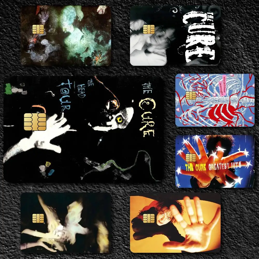 Band T-The Cure Credit Card Skin Stickers For Bank Card Bus Metro Card Sticker Waterproof Gift