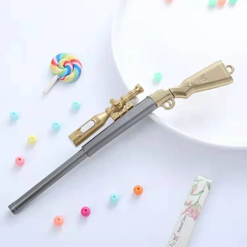 Bolígrafo con forma de luces, bolígrafo creativo a base de agua, suministros de oficina para estudiantes, papelería