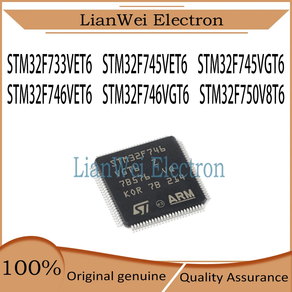 STM32F733 STM32F745 STM32F746 STM32F750 STM32F733VET6 STM32F745VET6 STM32F745VGT6 STM32F746VET6 STM32F746VGT6 STM32F750V8T6