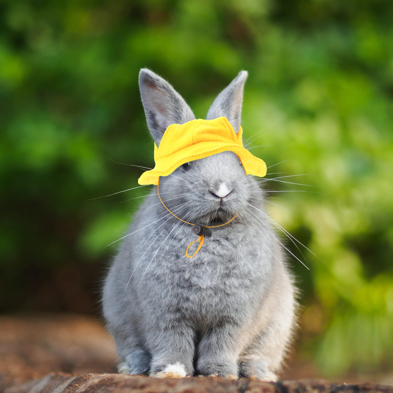 

1pcs Yellow Pet Hat Soft Felt Mini Rabbit Bunny Hamster Cap Small Animals Party Photo Prop Pet Decoration Accessory