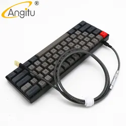 Angitu FGG PHG 0B Aviator Cable Double Sleeved USB to TYPE C Custom Mechanical Keyboard USB Cable