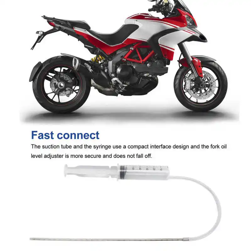 شوكة قياس مستوى النفط العالمي شوكة تعديل مستوى النفط أداة قياس للدراجات النارية قياس مستوى التعليق