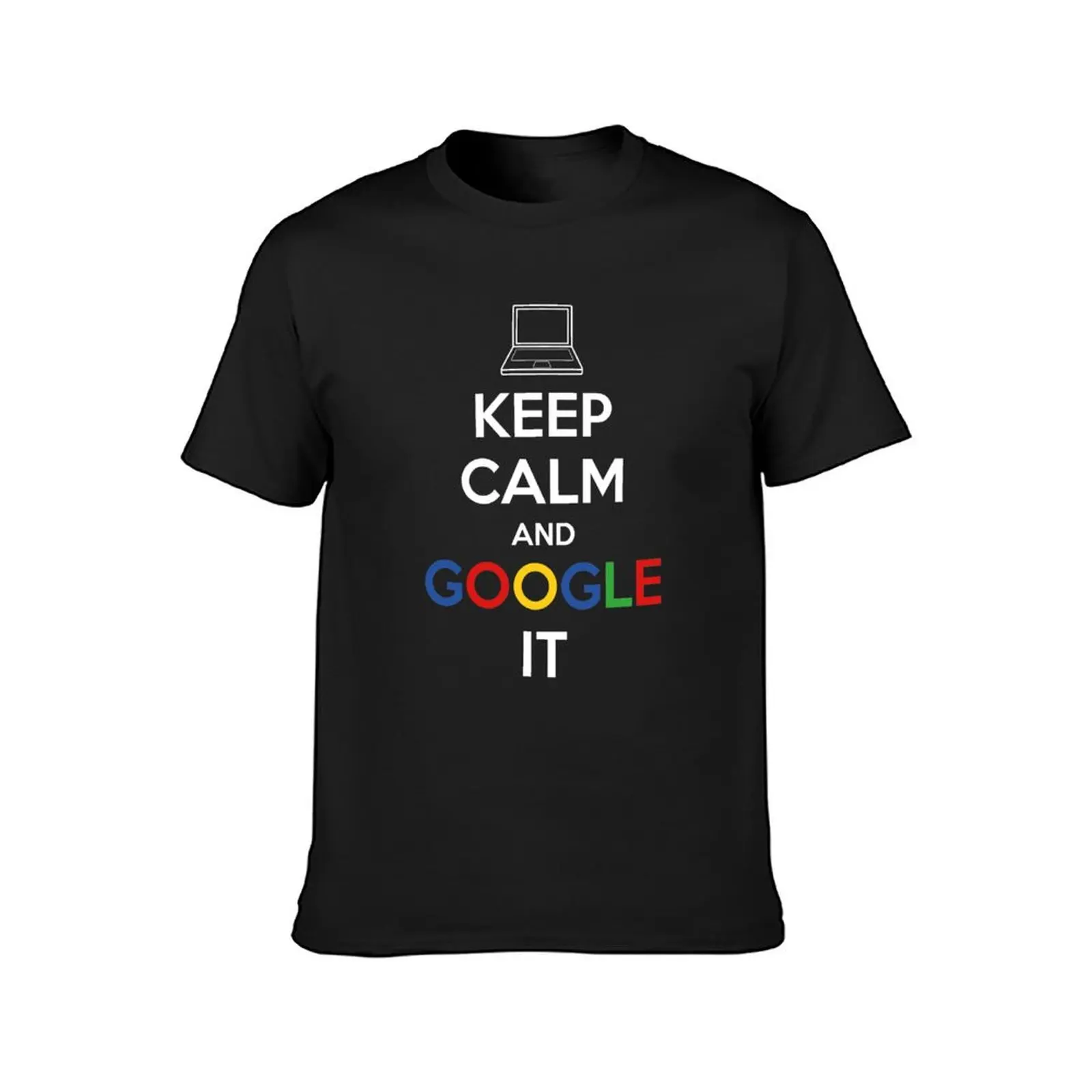 Keep Calm and Google It T-Shirt boys animal print aesthetic clothes anime clothes mens graphic t-shirts funny