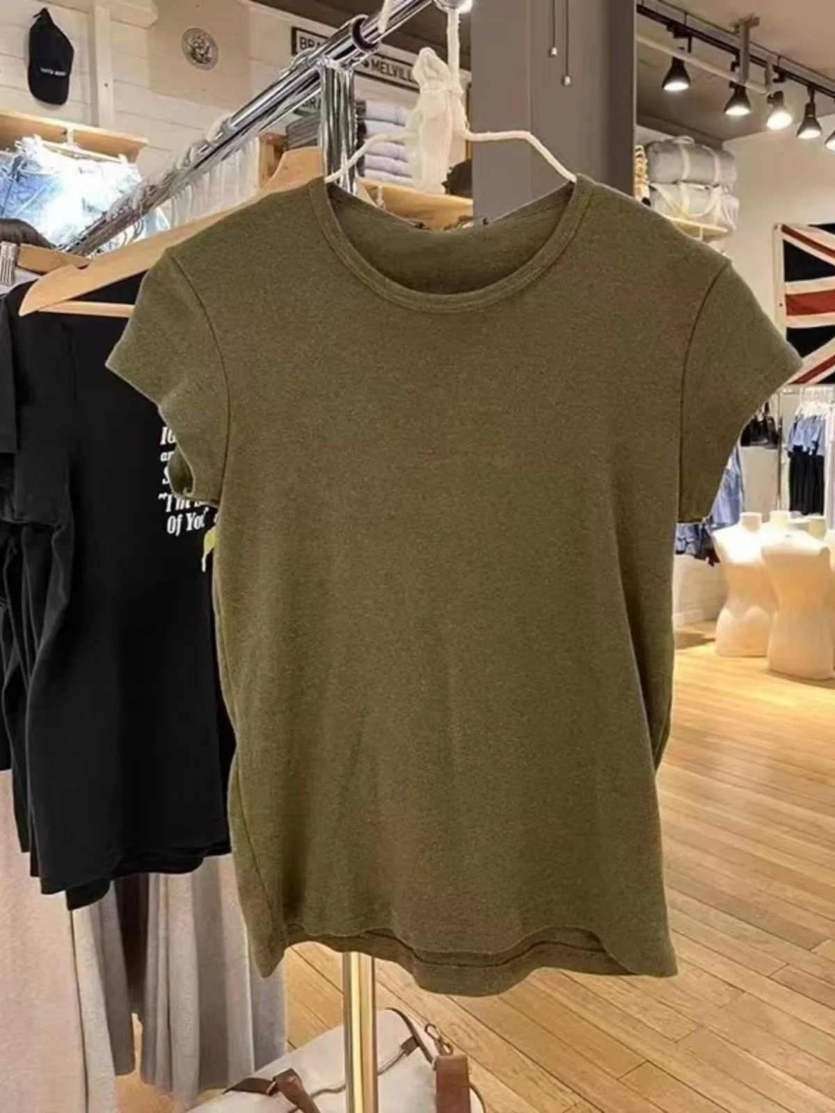 Slim Fit Cotton T-I…