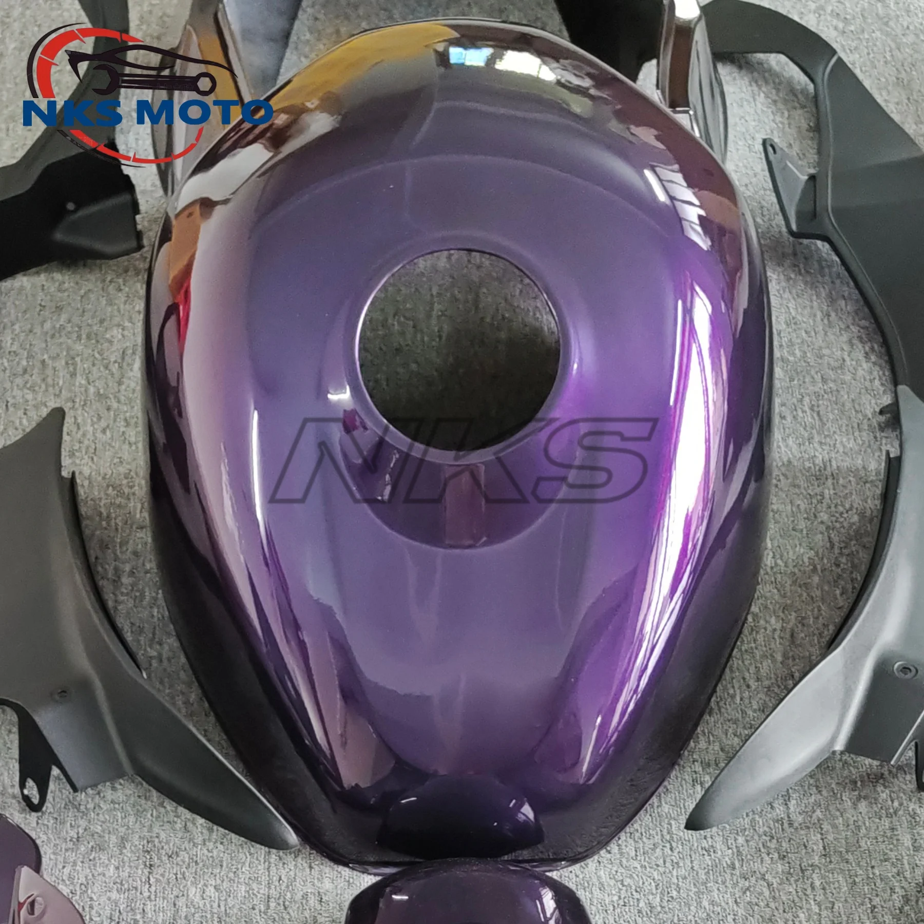 

Motorcycle Full Fairing Kit For HONDA CBR1100XX CBR 1100XX CBR1100 XX 1996-2006 2007 ABS Injection Cover Bodywork Cowl Purple