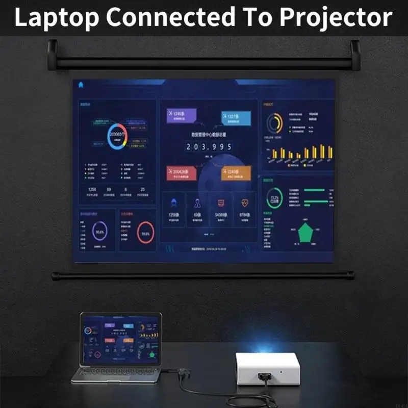 Двойной монитор VGA Splitter Cable 1080p сигнал для проекторов ПК двойной дисплей