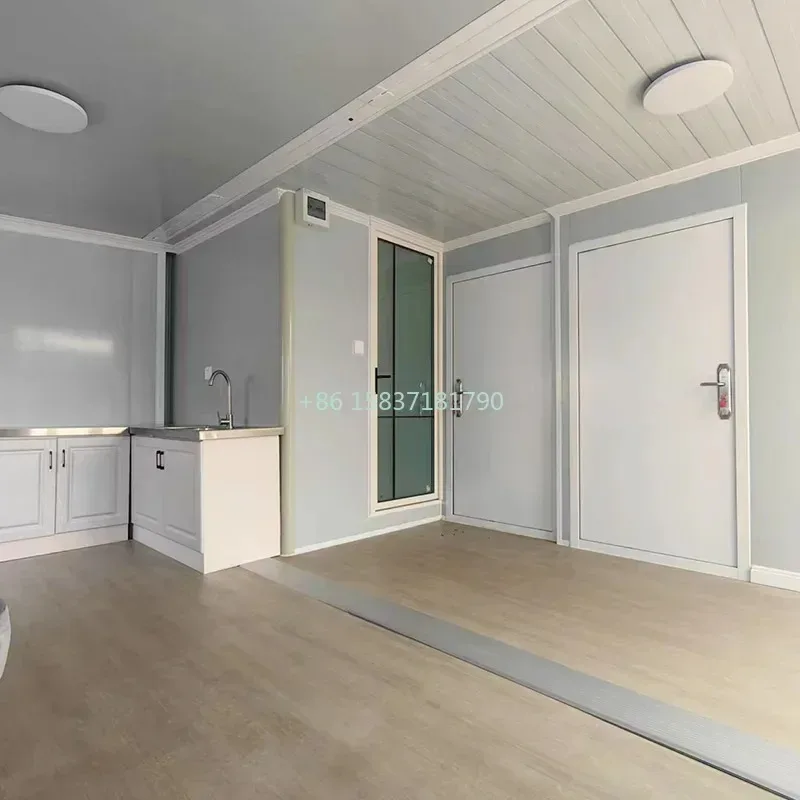 Low Price Tiny Home Folding Container House Customized Prefabricated Flat Pack Prefab Detachable Modular Container House for US