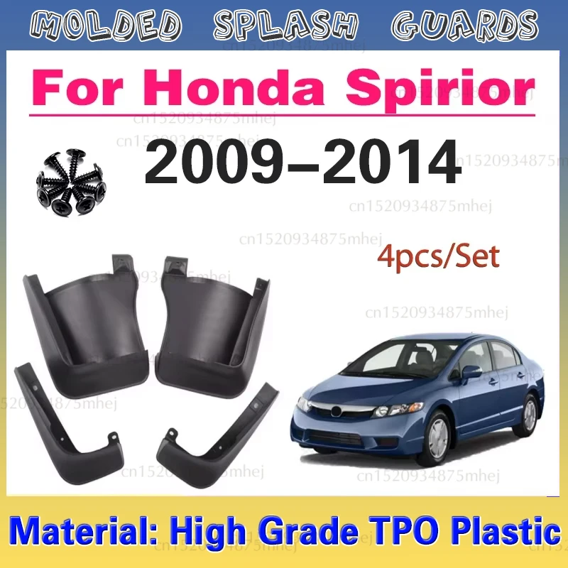 

Car Mud Flaps For Honda Accord Euro Acura TSX 2009 2010 2011 2012 2013 2014 Cladding Splash Mud Flap Guards Mudflap Accessories