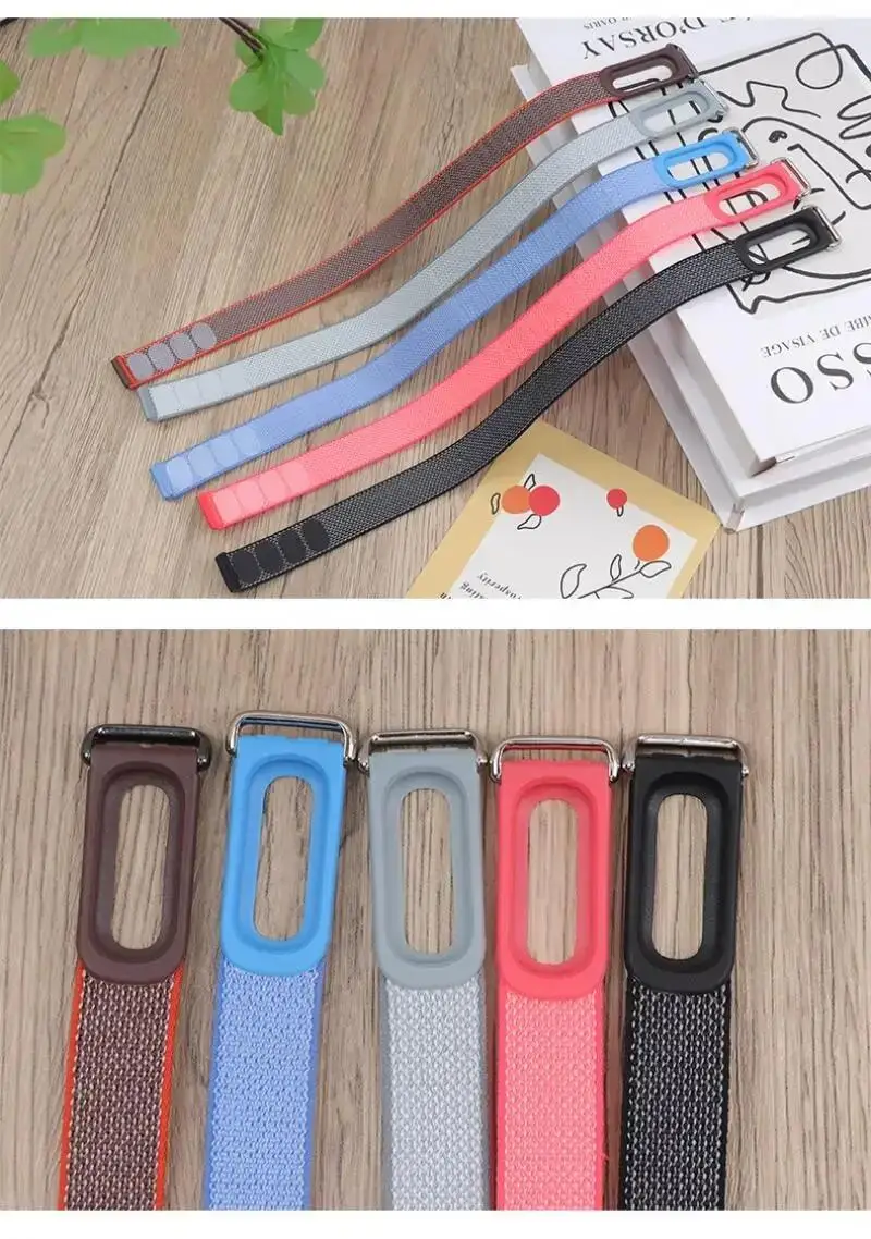 Nylon-Bizeps-Armband für Google Fitbit Air Sport Fitness-Tracker Ersatz-Sportarmband für Workout und Laufen für Fitbit Air Armband – Detail 12