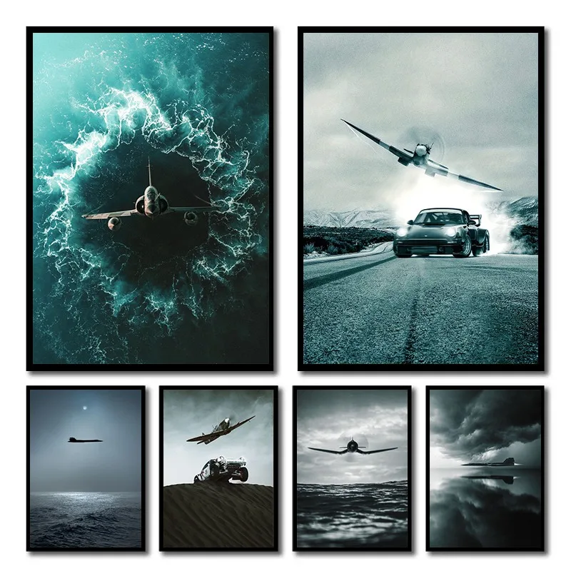 

Постер-картина с изображением спорткаров и гоночных автомобилей, алмазная вышивка, черный спортивный автомобиль, современное настенное искусство для клуба, бара, комнаты, дома