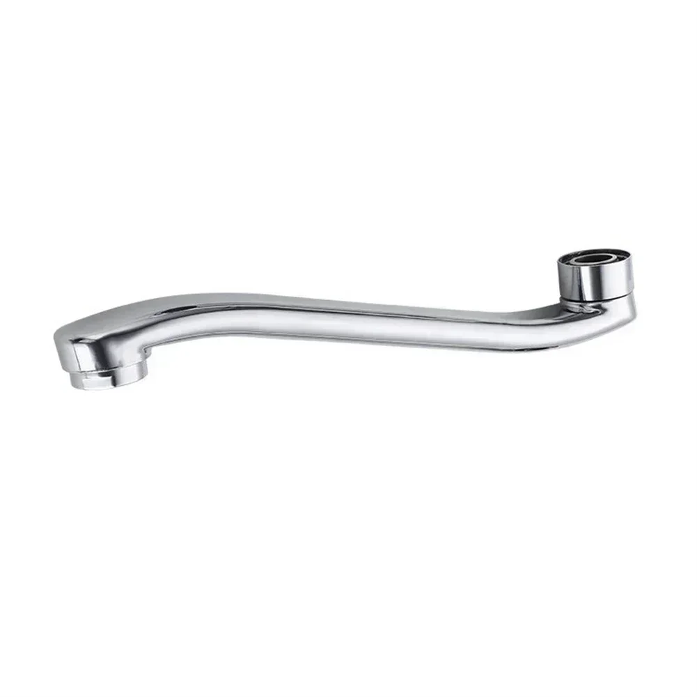 18/22/25cm Wall-Mounted Kitchen Faucet Outlet Pipe Replacement Fittings Kitchen Faucet Leaking Repair Parts Movable Connector