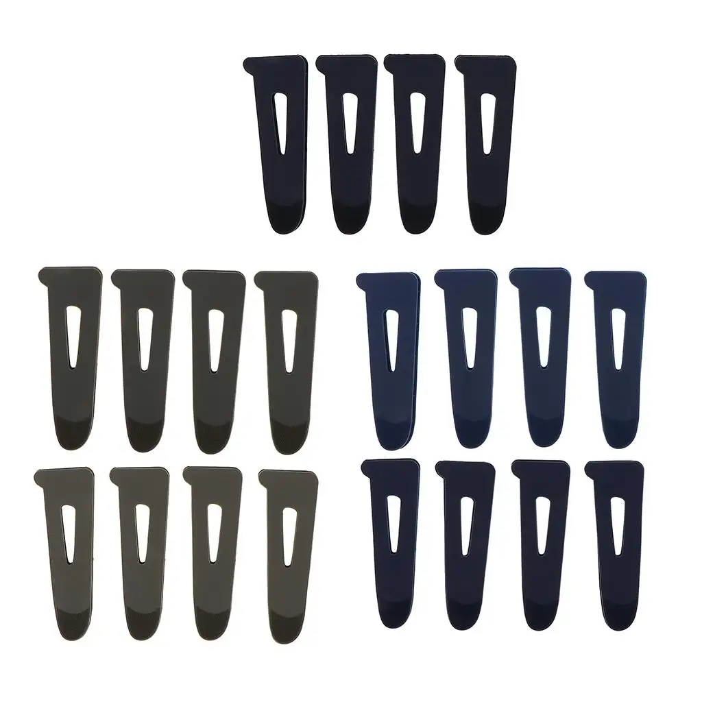 Adjustable Sleeve Cuff Tab Plastic Clothing Accessory Hook and Loop Closure for Jackets and Hats