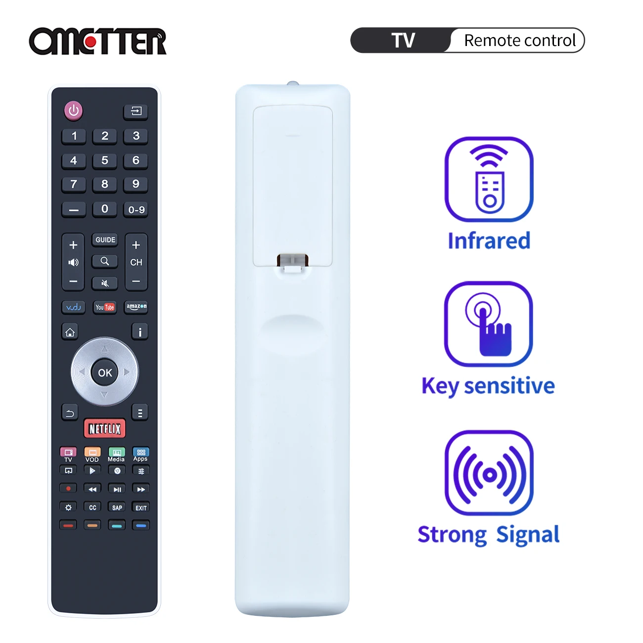 EN-33927A для Hisense Smart LED TV Remote Control H7 55H7G 50H7G