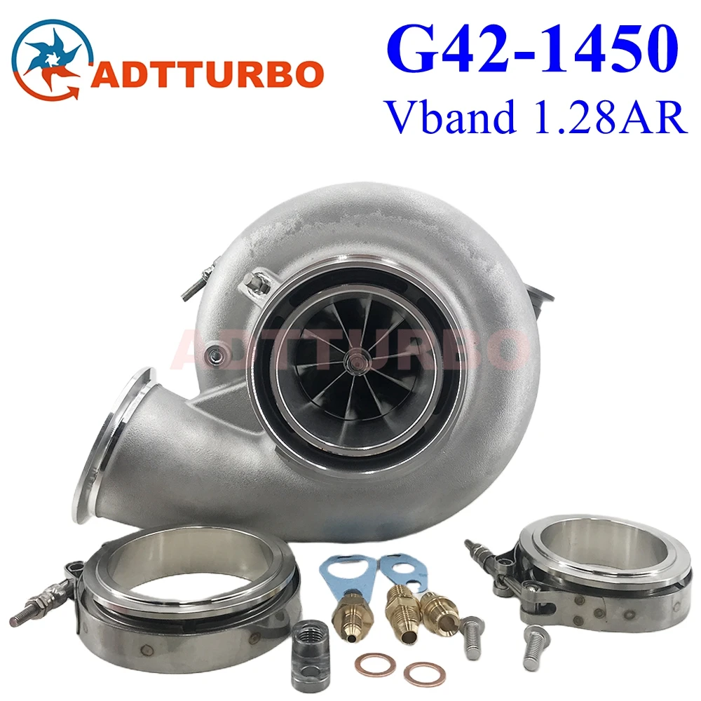 

Turbocharger G42-1450 Dual Vbnad 1.28AR 860778-5006S 525-1450HP 2.0L-8.0L Ceramic Dual Ball Bearing for Garrett Performance Kit