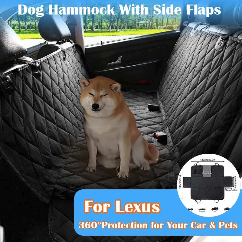 

Dog Car Rear Seat Protective Cover Car Waterproof Pet Travel Mattress For Lexus ES300 RX330 RX300 GS300 IS250 IS200 CT200h NX RX
