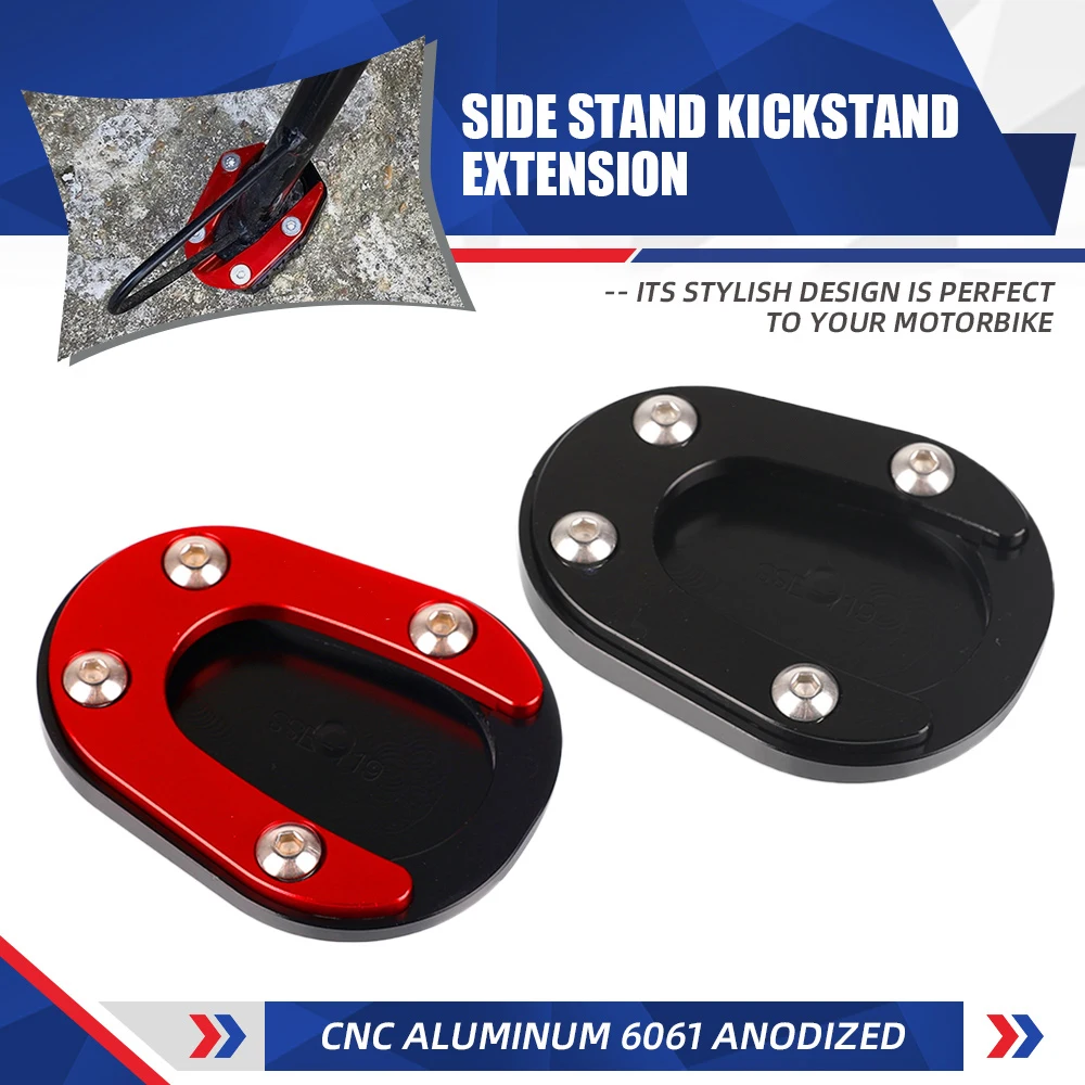 

FOR LONCIN VOGE 300R 300RR 300AC 300DS 250RR Motorcycle Accessories Side Kickstand Stand Enlarge Extension Foot Pad Support