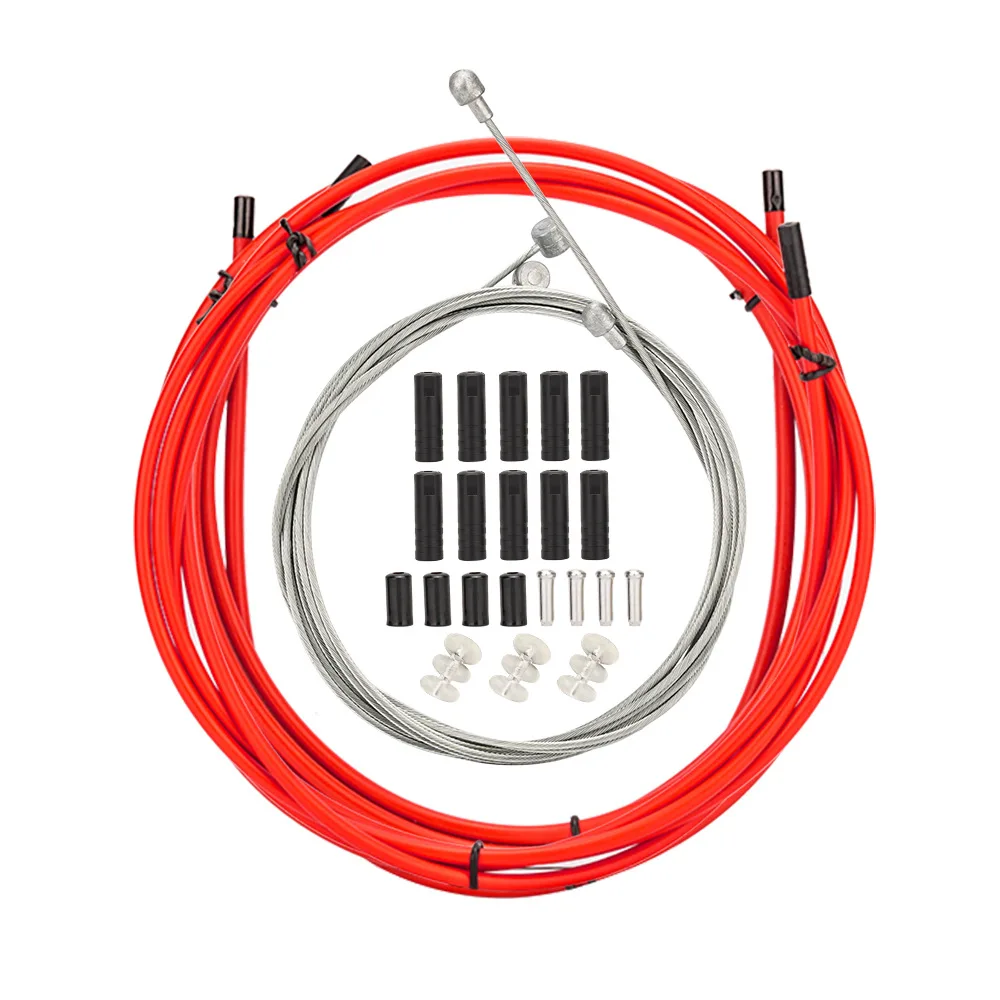 ZTTO مجموعات كابل فرامل الدراجة الأسلاك الداخلية والإسكان خط التحكم العالمي لخرطوم الفرامل لملحقات ركوب الدراجات على الطرق الجبلية #4