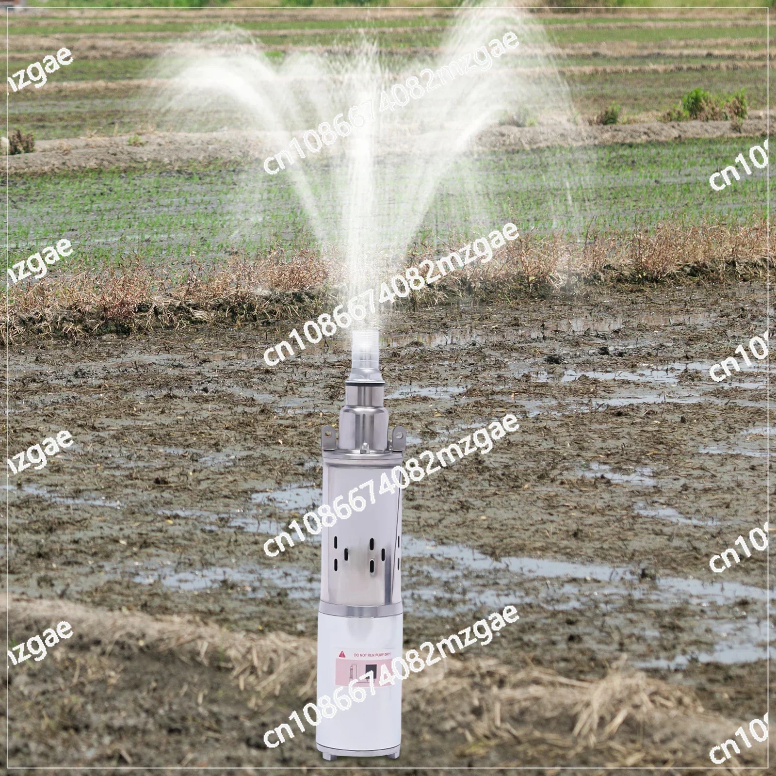Energy Deep Well Pump Submersible Water Pump Energy Saving 12V 30M Lift Max Flow Solar