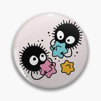 Soot studio ghibli Pin Buttons Brooches Jewelry Accessory Customize Brooch Fashion Lapel Badges