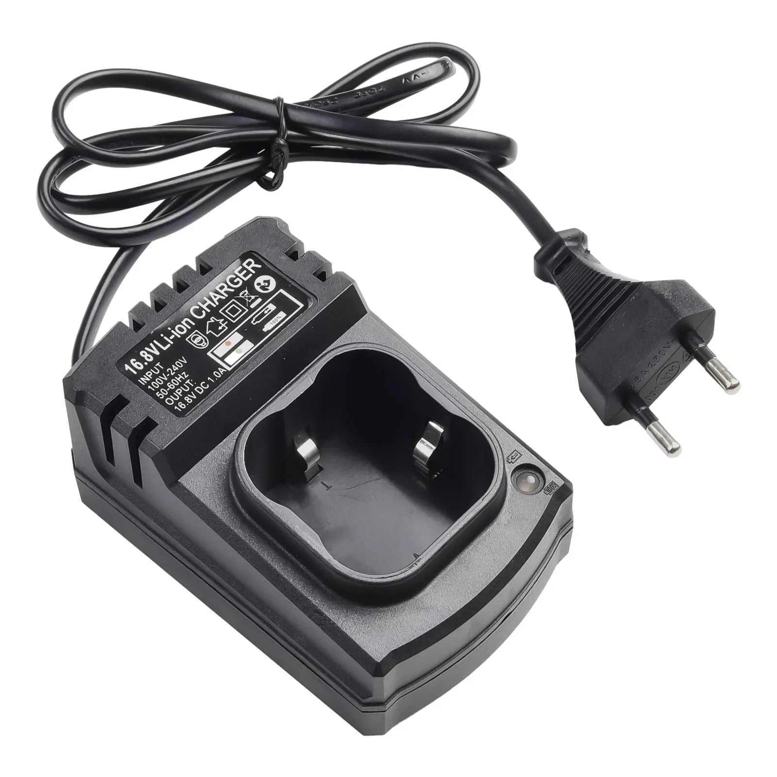 Quality Is Guaranteed Electric Drill Charger Charger 0.8m DC16.8V 1000mA 50-60Hz Black For Applicable To Fugue